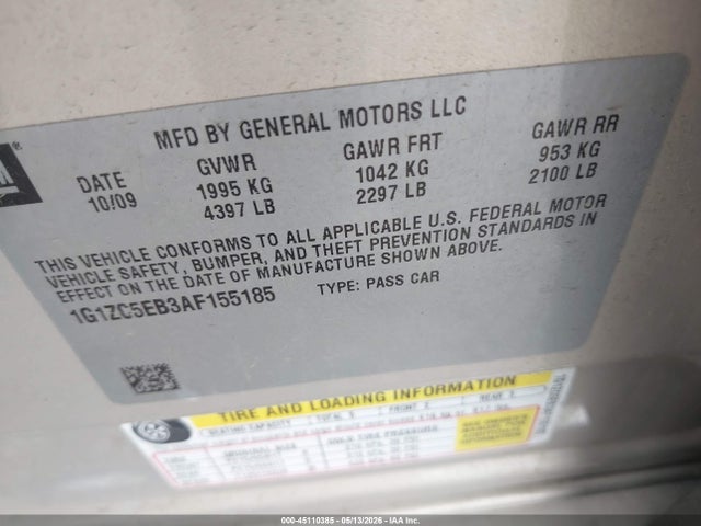 Chevrolet Malibu Lt