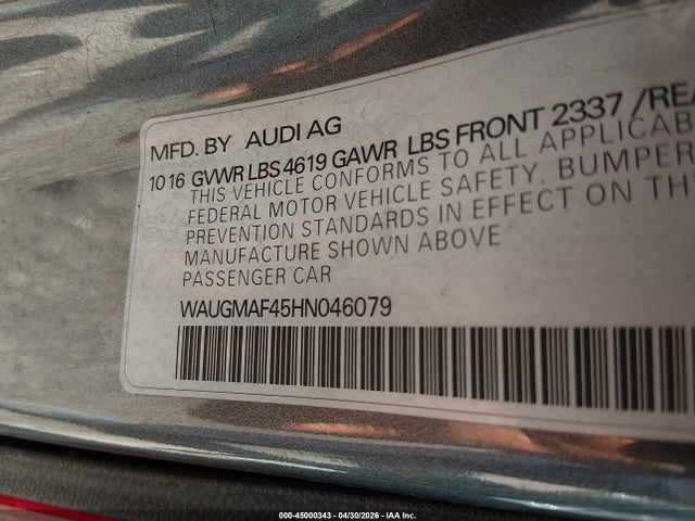 Audi A4 2.0t Ultra Premium