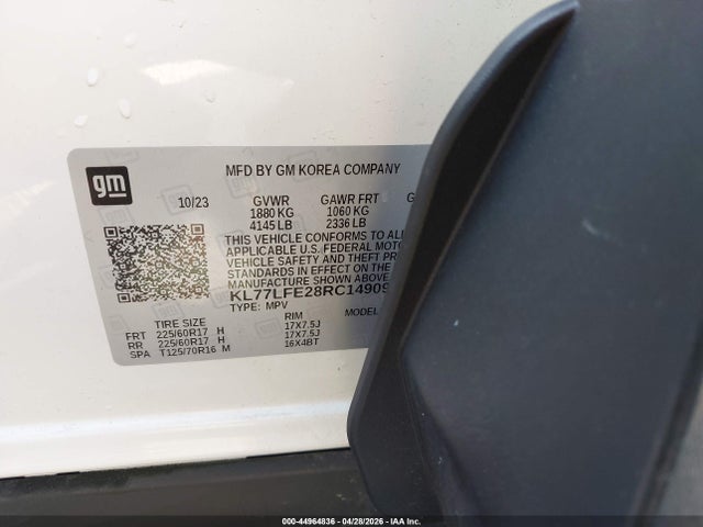 Chevrolet Trax Fwd Sp