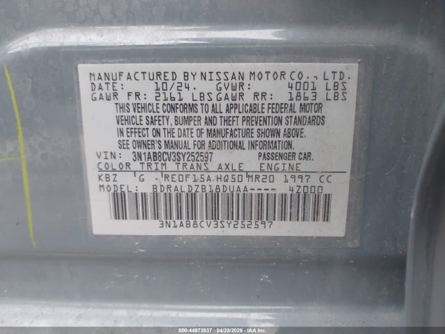 Nissan Sentra Sv