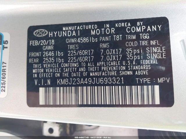 Hyundai TUCSON Se