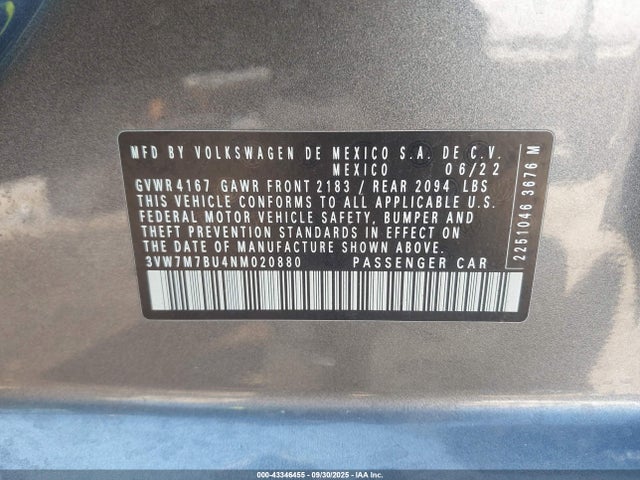 Volkswagen Jetta 1.5t Se