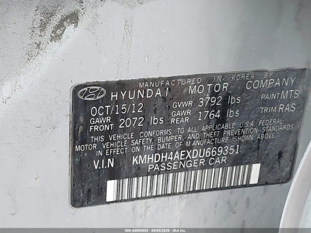 Hyundai ELANTRA Gls