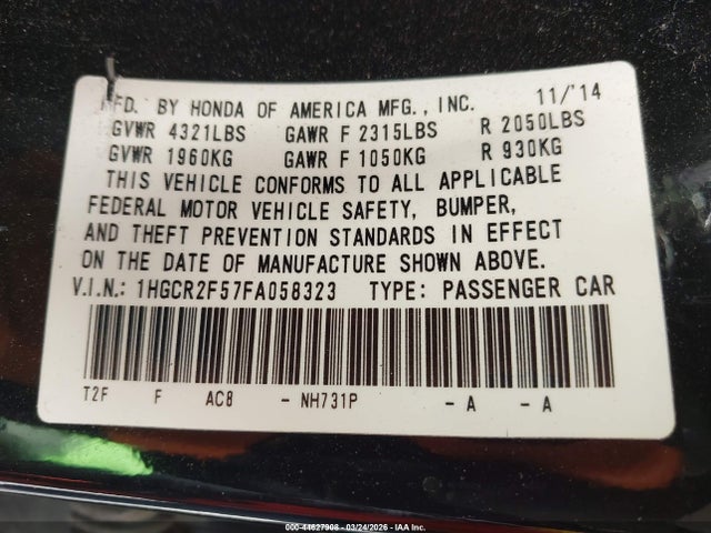 Honda Accord Sport