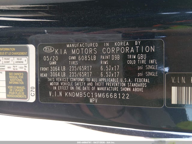 Kia Sedona Lx