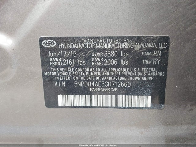 Hyundai ELANTRA Limited