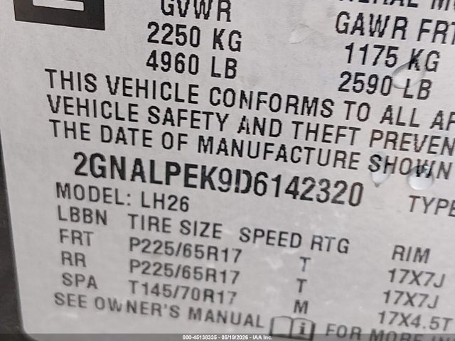 Chevrolet Equinox 2lt