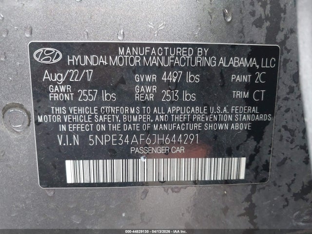 Hyundai SONATA Sel