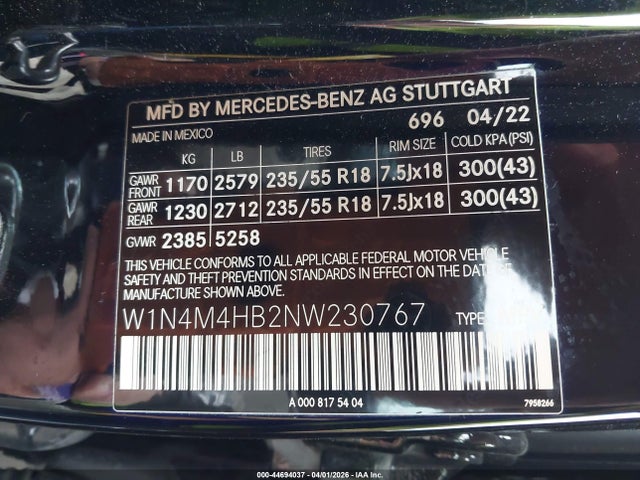 Mercedes-Benz GLB 4matic