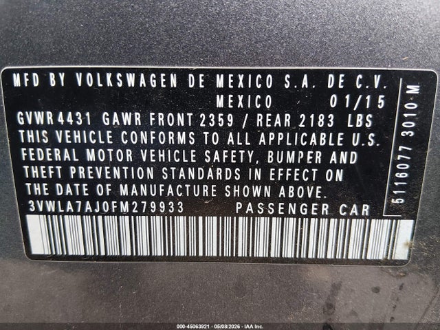 Volkswagen Jetta 2.0l Tdi Se