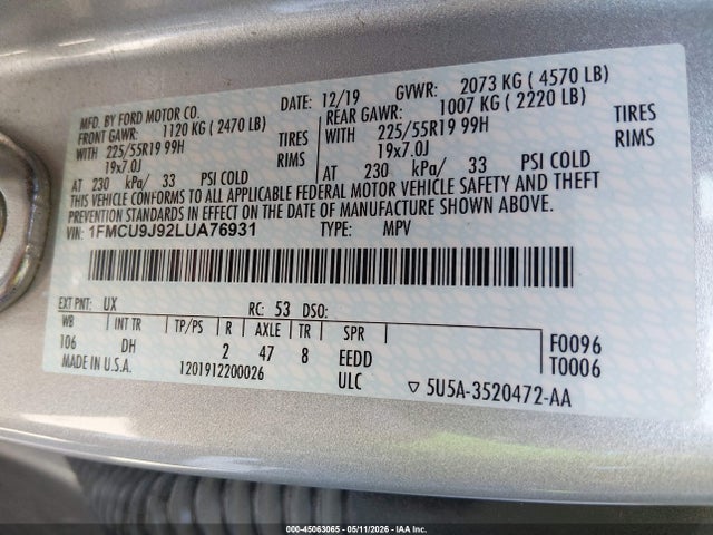 Ford Escape Titanium