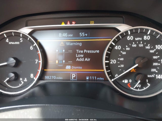 Nissan Altima Sv Fwd