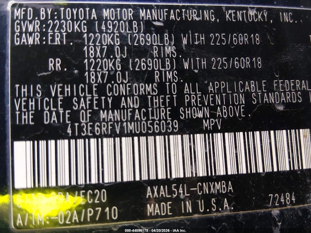 Toyota RAV4 Xse