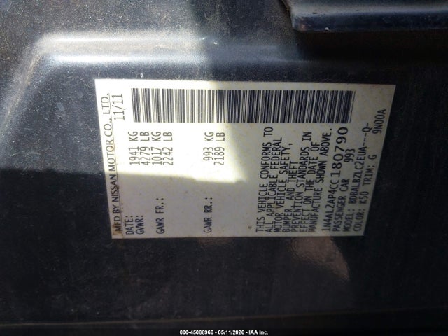 Nissan Altima 2.5 S
