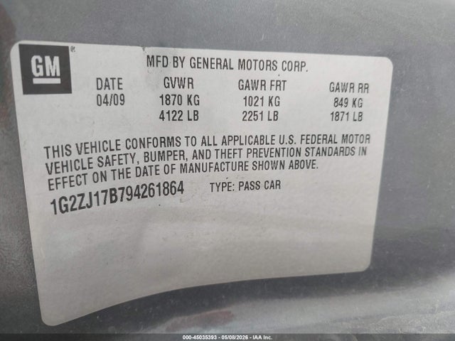 Pontiac G6 New Se