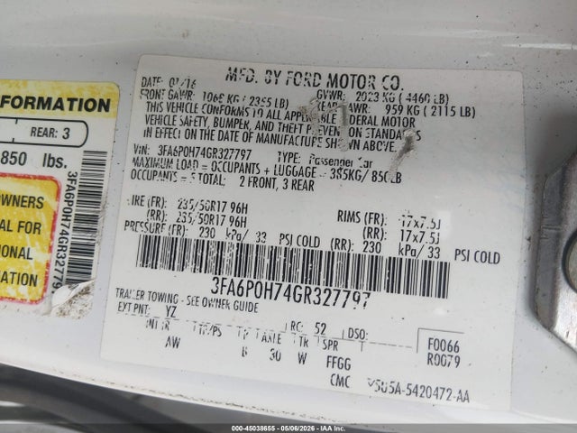 Ford Fusion Se