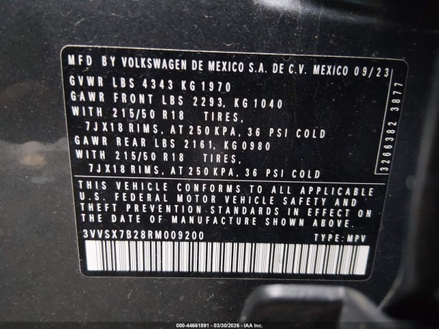 Volkswagen Taos 1.5t Se