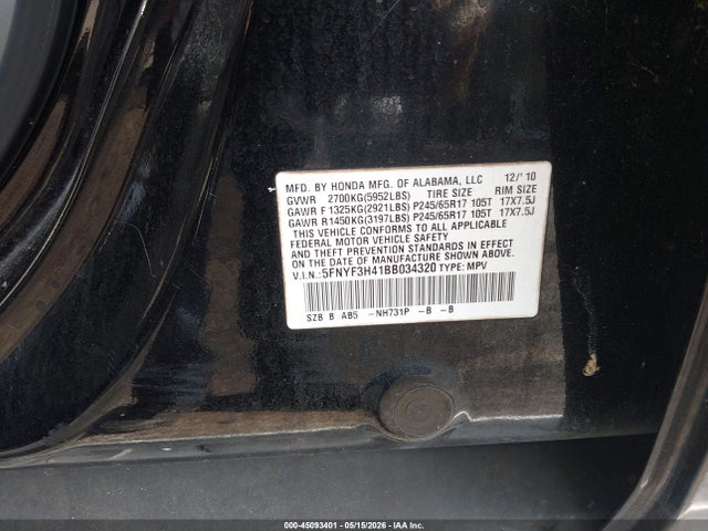 Honda Pilot Ex