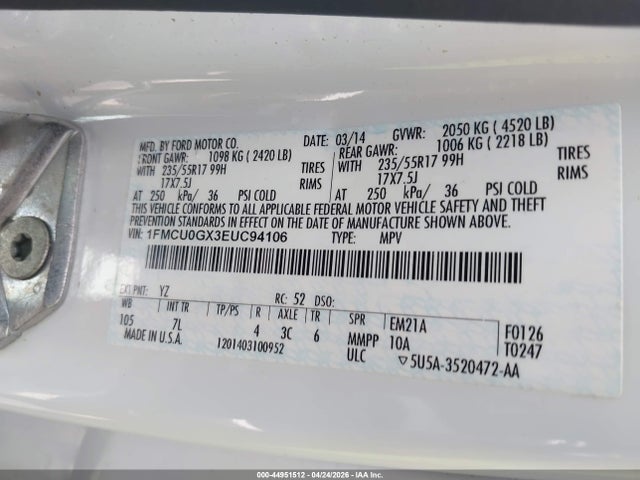 Ford Escape Se