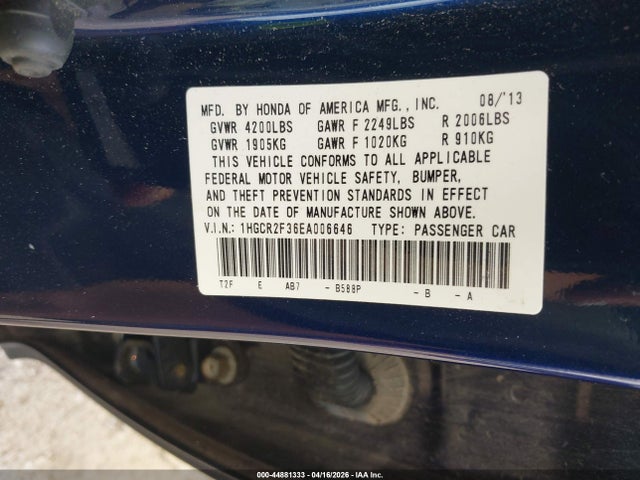 Honda Accord Lx
