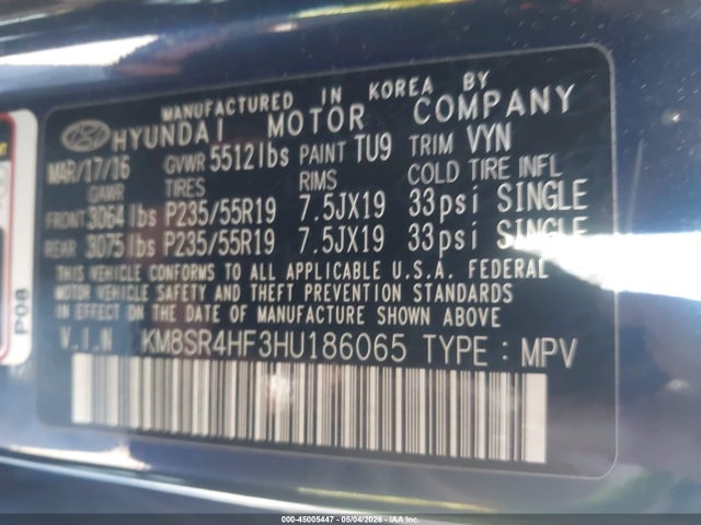 Hyundai SANTA FE Se Ultimate