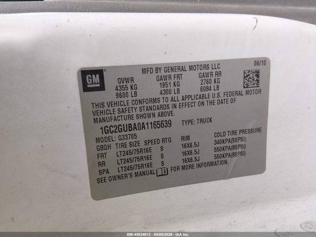 Chevrolet Express Work Van