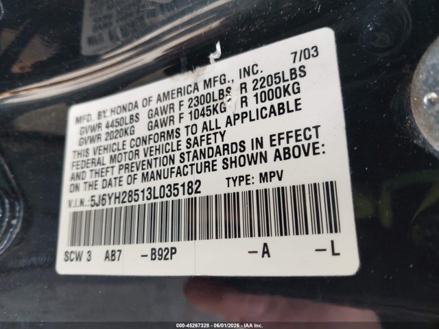 Honda Element Ex