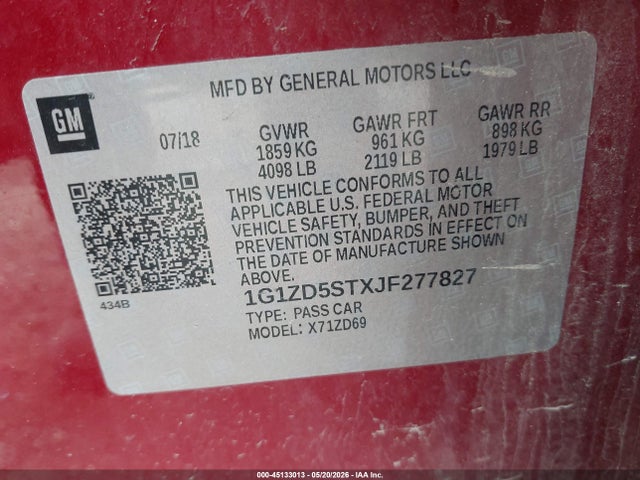 Chevrolet Malibu Lt