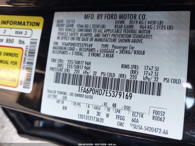 Ford Fusion Se