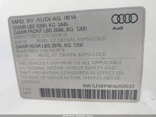 Audi Q5 2.0t Premium