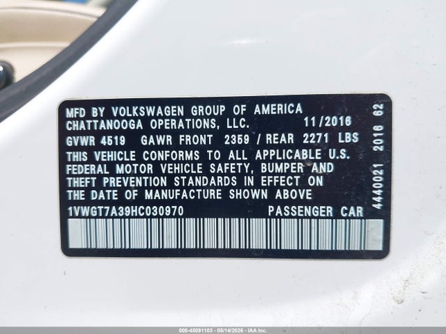 Volkswagen Passat 1.8t Se