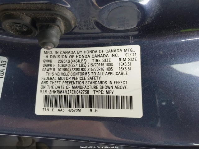 Honda CR-V Lx