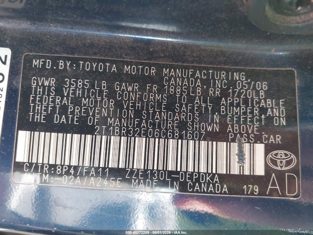 Toyota Corolla Ce