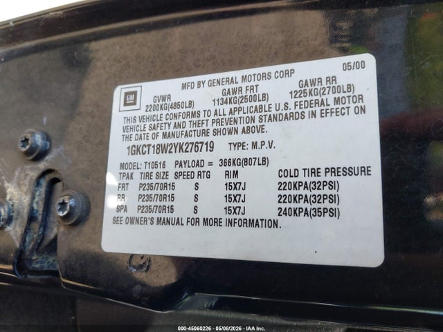 GMC Jimmy Sls Convenience