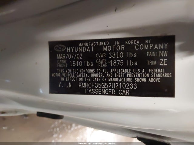 Hyundai ACCENT L