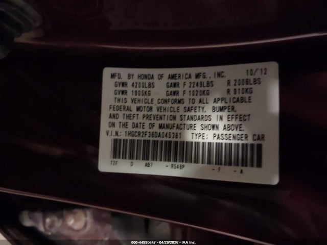 Honda Accord Lx