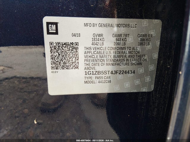 Chevrolet Malibu 1ls
