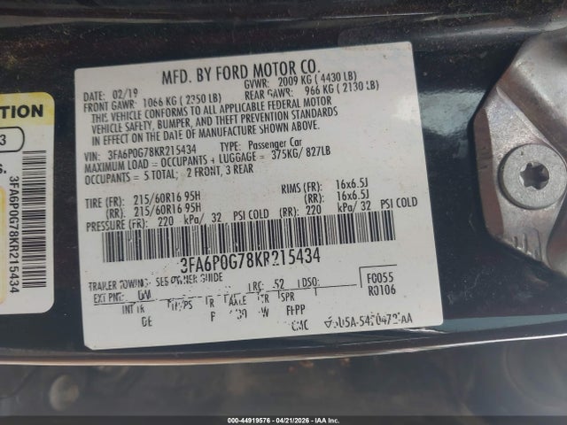 Ford Fusion S