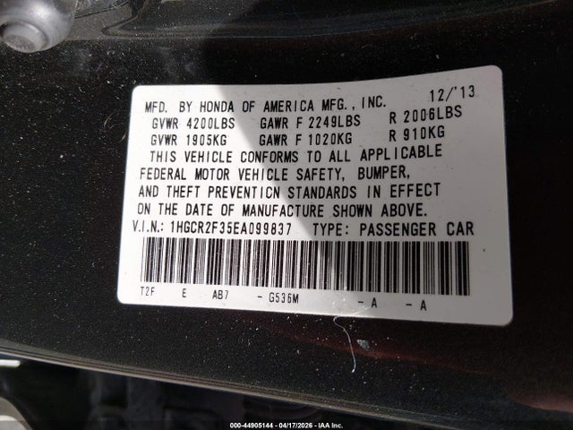 Honda Accord Lx