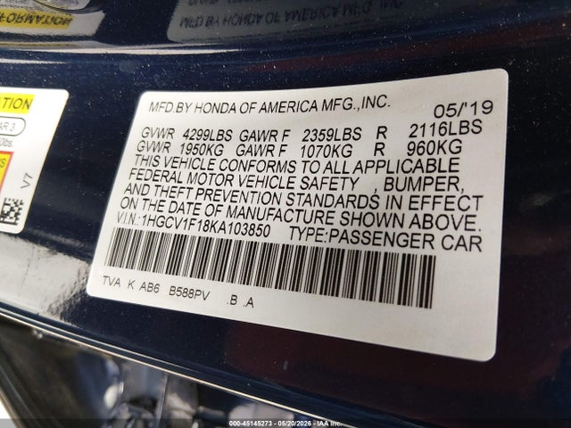 Honda Accord Lx