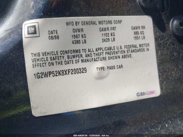 Pontiac Grand Prix Gt