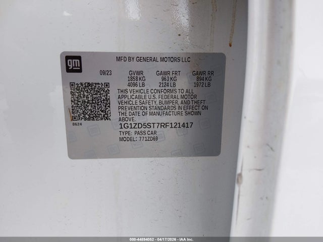 Chevrolet Malibu Fwd 1lt