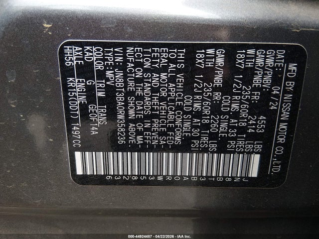 Nissan Rogue Sv Fwd