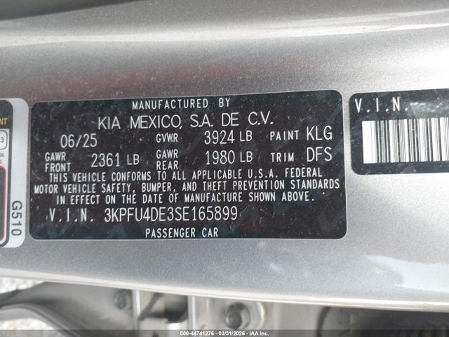 Kia K4 Ex
