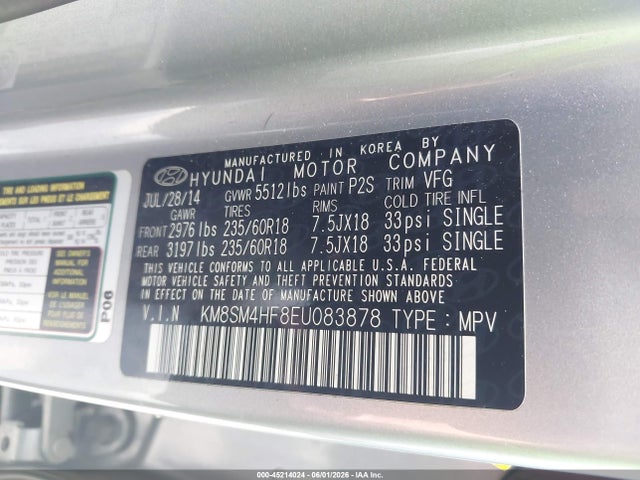 Hyundai SANTA FE Gls