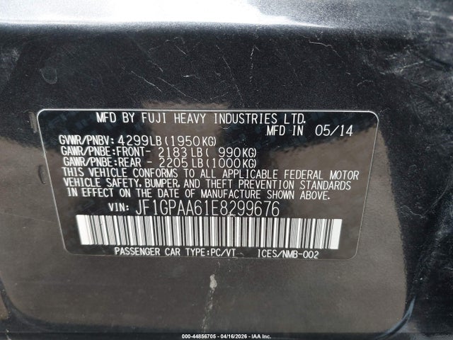 Subaru Impreza 2.0i