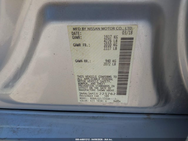 Nissan Altima 2.5 S