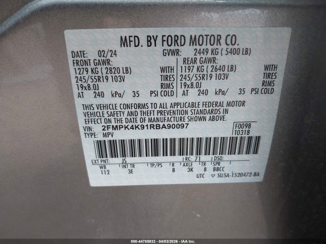 Ford Edge Titanium