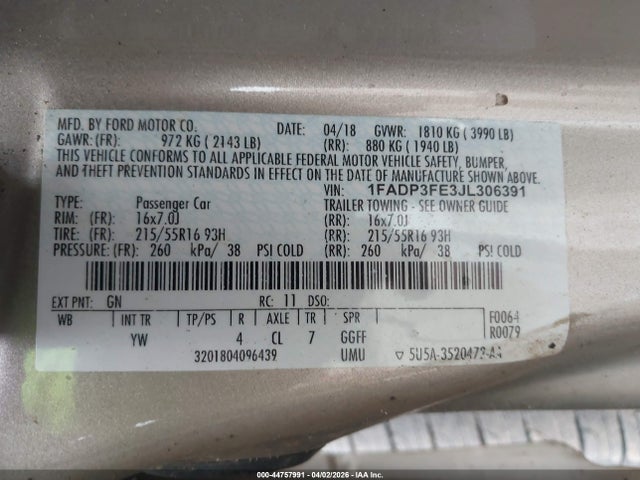 Ford Focus Se