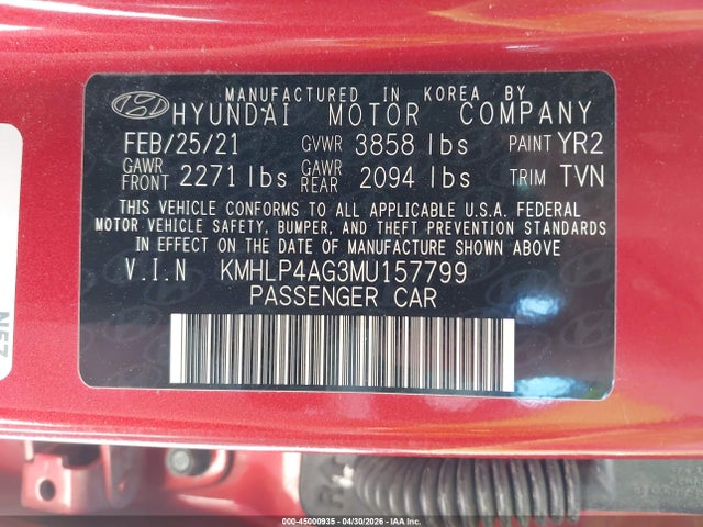Hyundai ELANTRA Limited